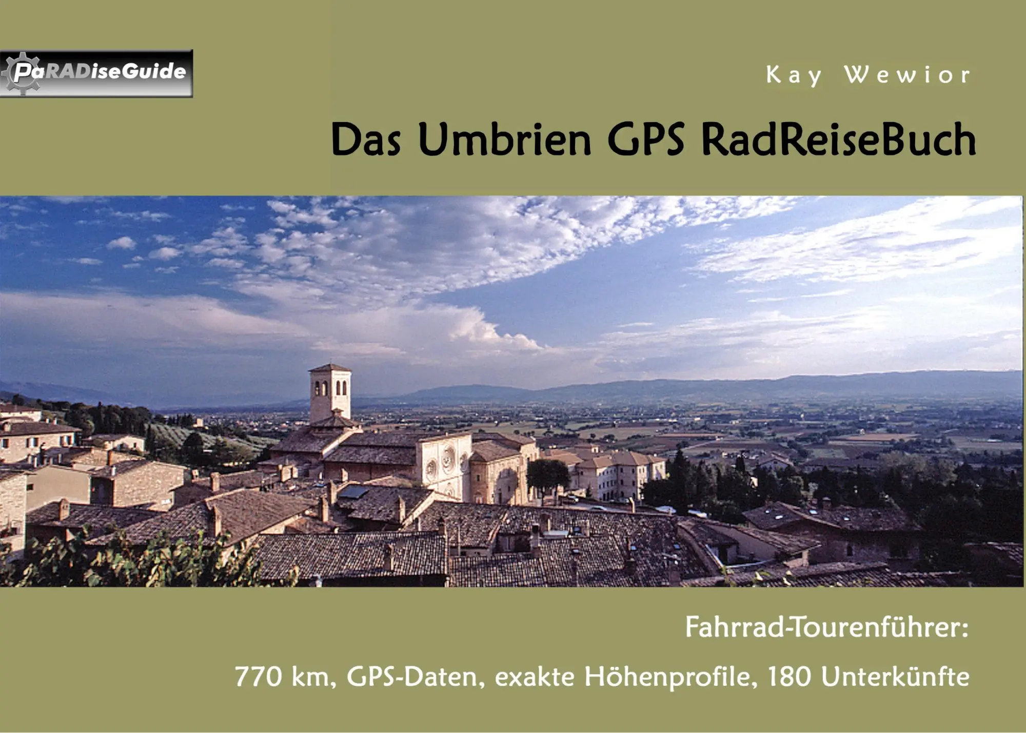 Cover: 9783744801645 | Das Umbrien GPS RadReiseBuch | Kay Wewior | Taschenbuch | 84 S. | 2018