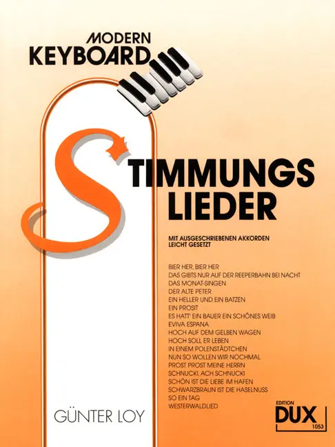Cover: 9790500171645 | Stimmungslieder | G. Loy | Songbuch (E-Orgel) | Buch | Dux Edition