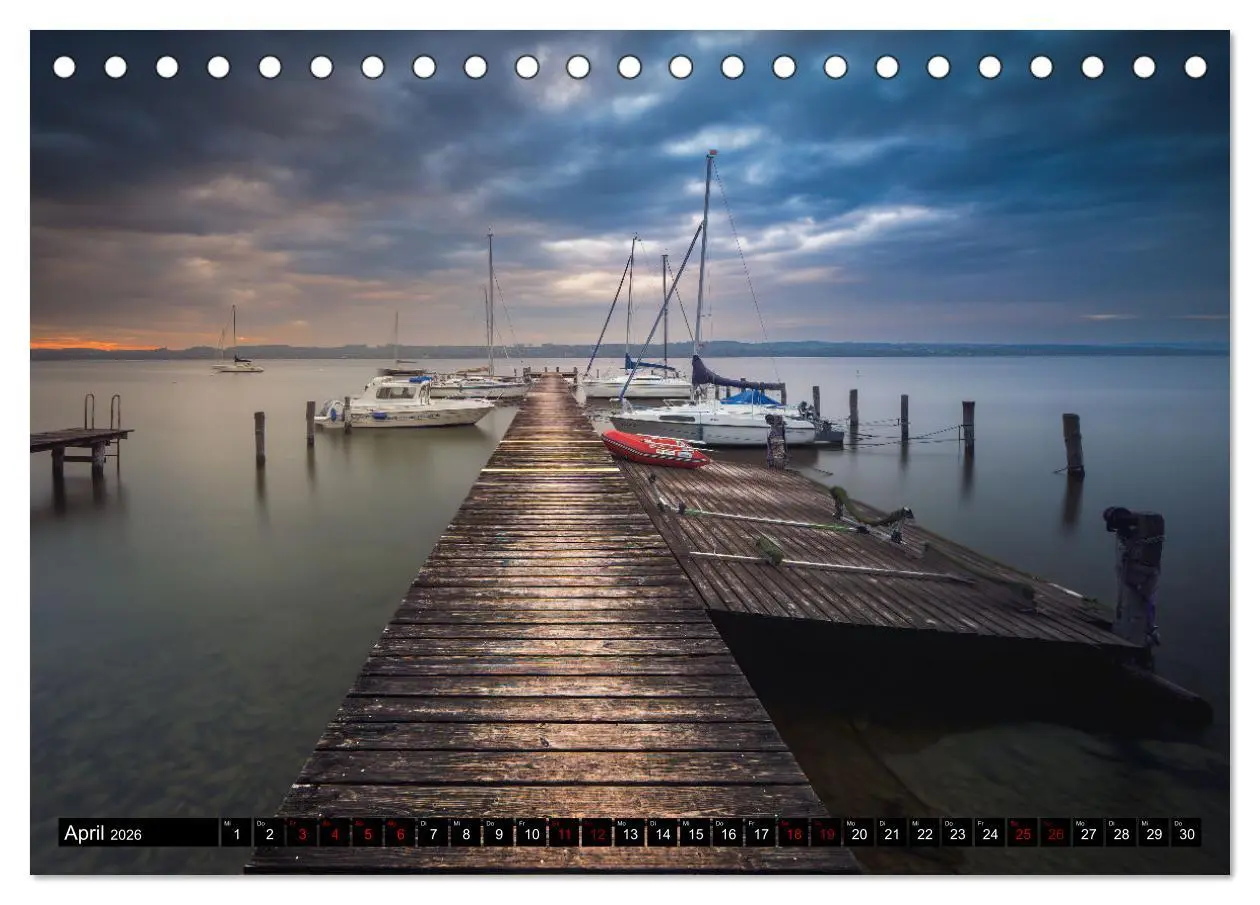 Bild: 9783457621745 | Lichtbilder vom Ammersee (Tischkalender 2026 DIN A5 quer), CALVENDO...