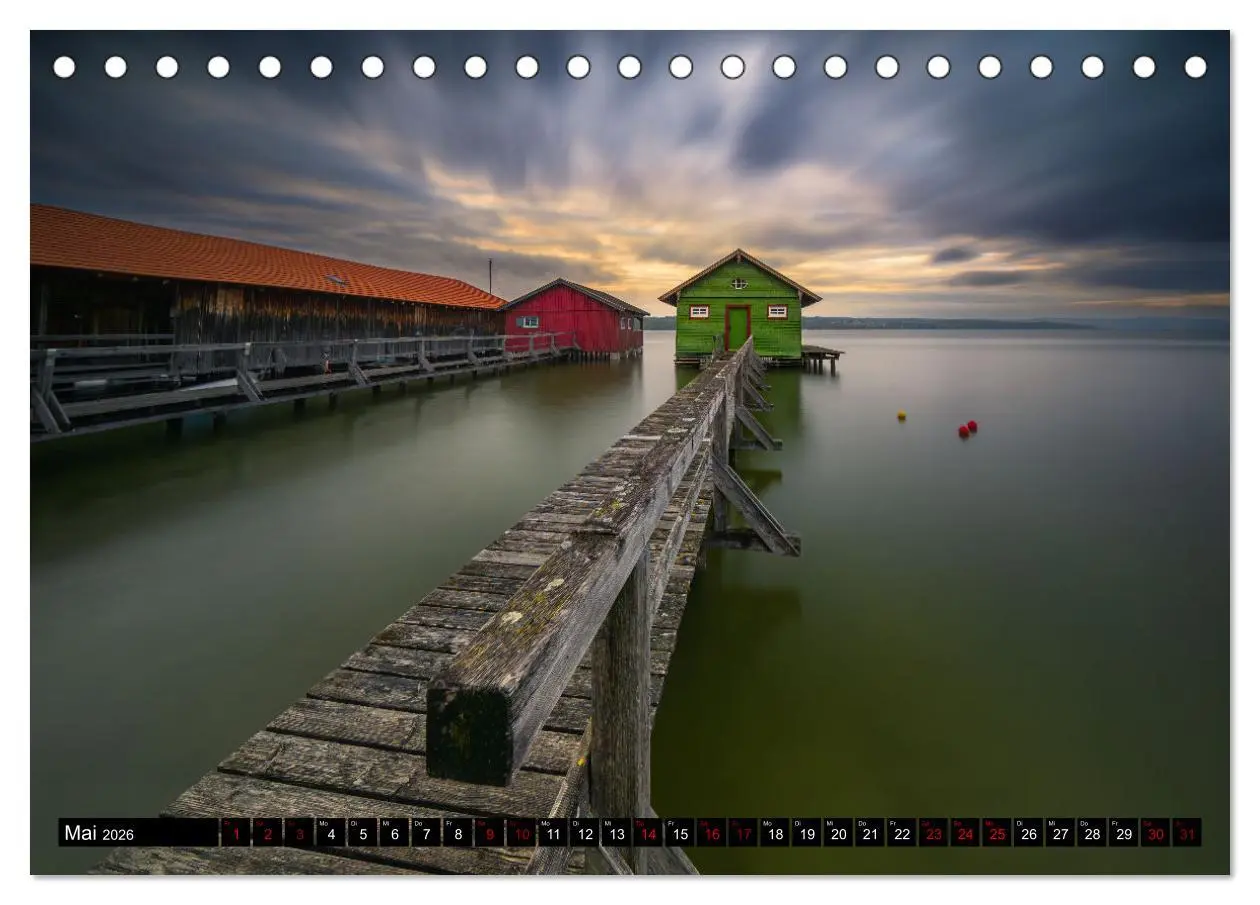 Bild: 9783457621745 | Lichtbilder vom Ammersee (Tischkalender 2026 DIN A5 quer), CALVENDO...