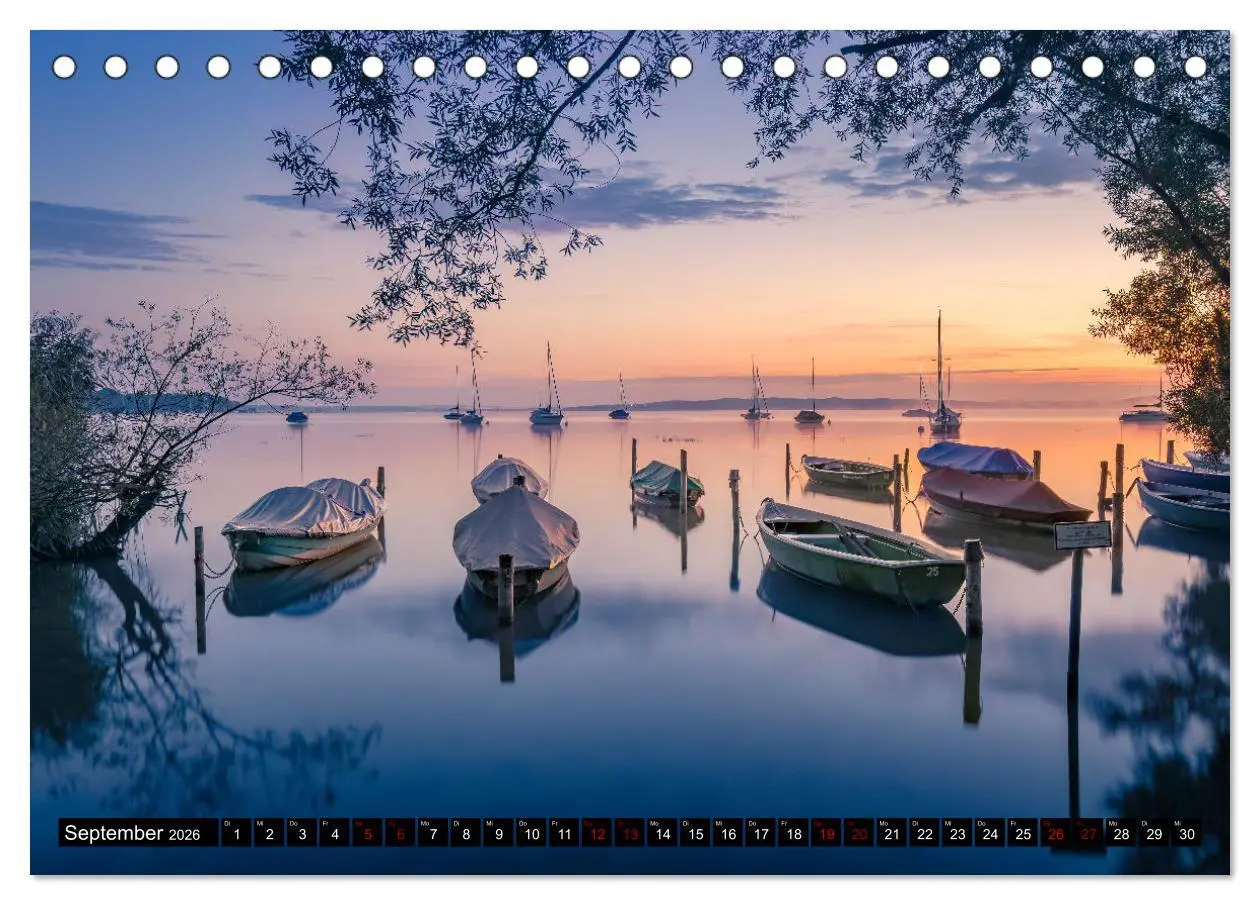 Bild: 9783457621745 | Lichtbilder vom Ammersee (Tischkalender 2026 DIN A5 quer), CALVENDO...