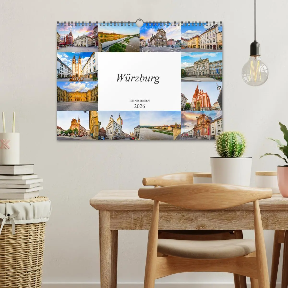 Bild: 9783457791745 | Würzburg Impressionen (Wandkalender 2026 DIN A3 quer), CALVENDO...