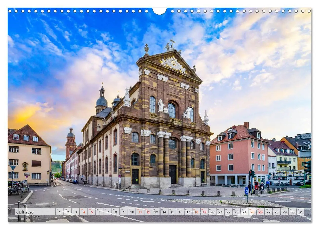 Bild: 9783457791745 | Würzburg Impressionen (Wandkalender 2026 DIN A3 quer), CALVENDO...