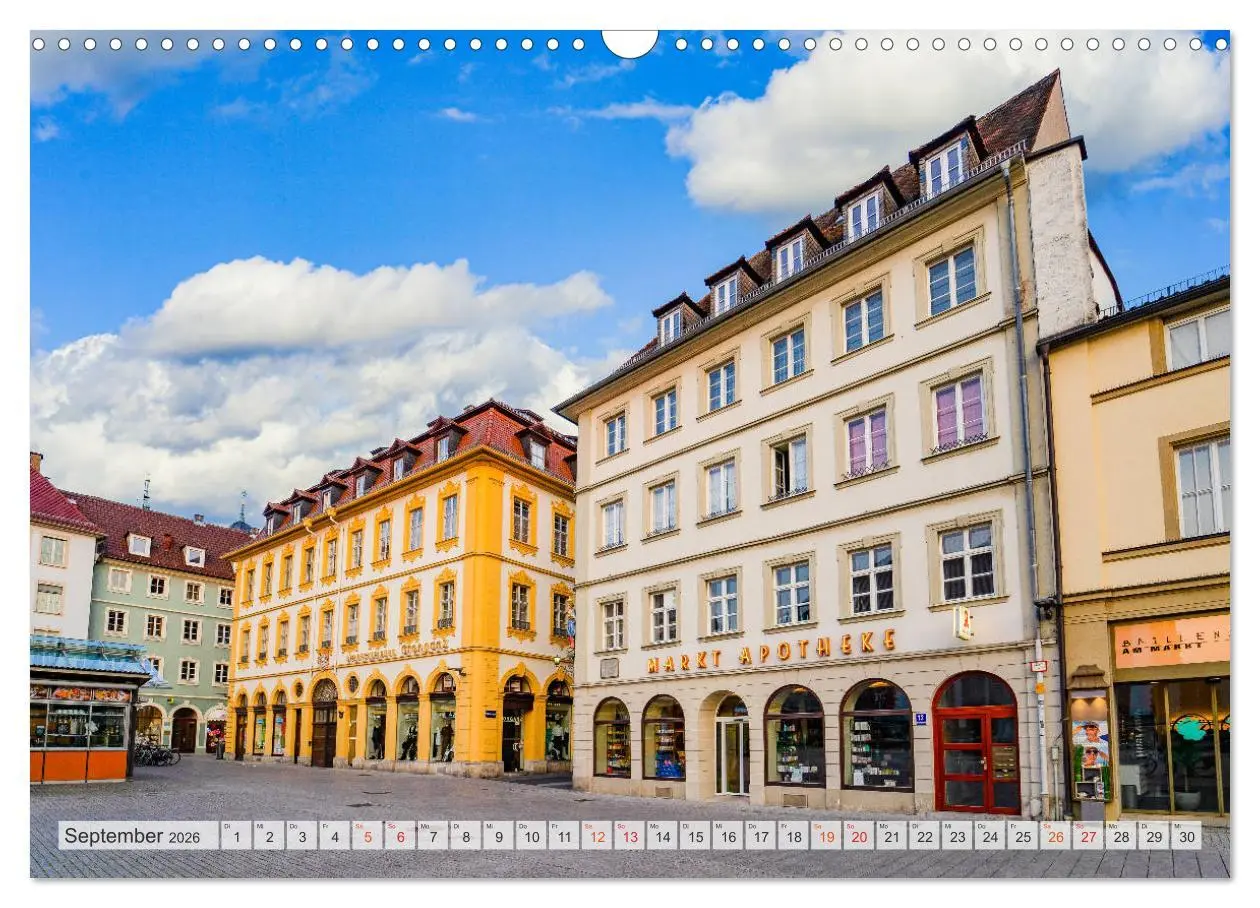 Bild: 9783457791745 | Würzburg Impressionen (Wandkalender 2026 DIN A3 quer), CALVENDO...
