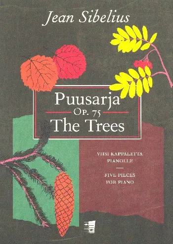 Cover: 9790550111745 | Puusarja op. 75 | Viisi kappaletta pianolle - Five pieces for piano