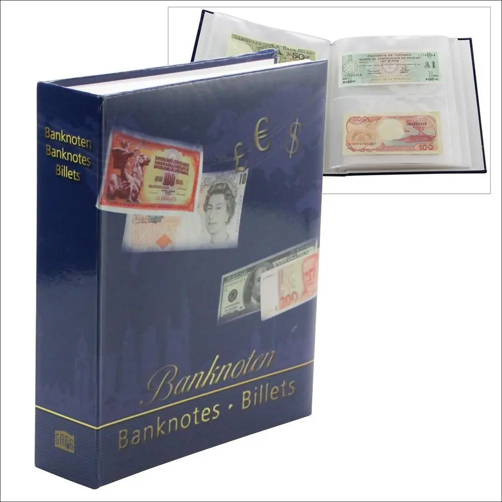 Cover: 4025473031845 | Banknotenalbum für verschieden große Banknoten. Gebunden. 50 Seiten.