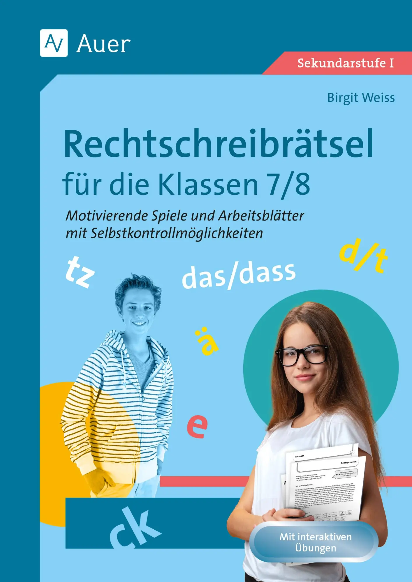Cover: 9783403081845 | Rechtschreibrätsel für die Klassen 7-8 | Birgit Weiss | Broschüre