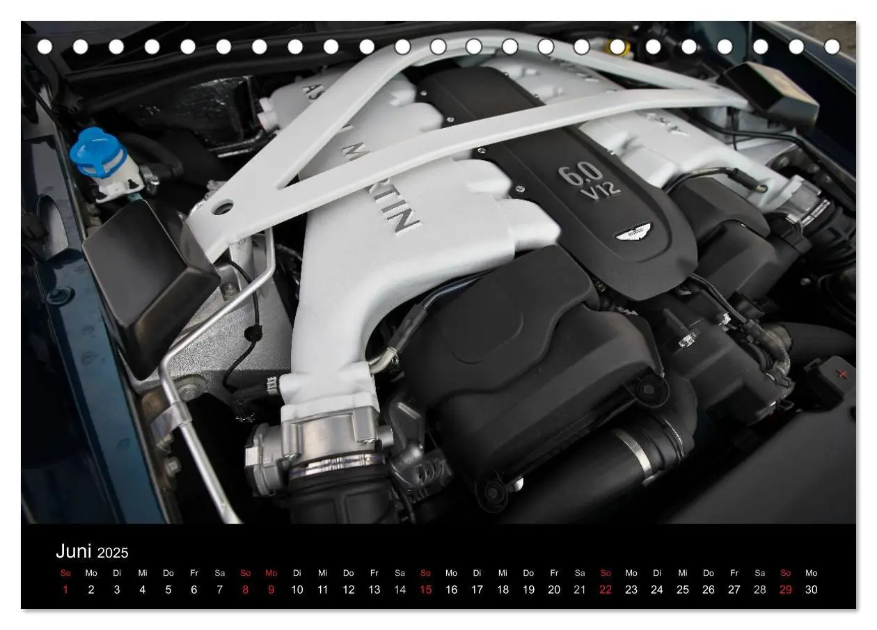 Bild: 9783435761845 | Aston Martin Vanquish Volante (Tischkalender 2025 DIN A5 quer),...