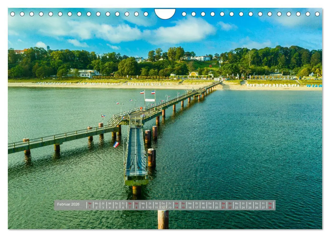 Bild: 9783457541845 | Die Ostsee von oben, Mecklenburg-Vorpommern (Wandkalender 2026 DIN...
