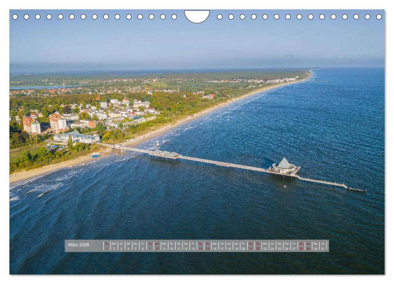 Bild: 9783457541845 | Die Ostsee von oben, Mecklenburg-Vorpommern (Wandkalender 2026 DIN...