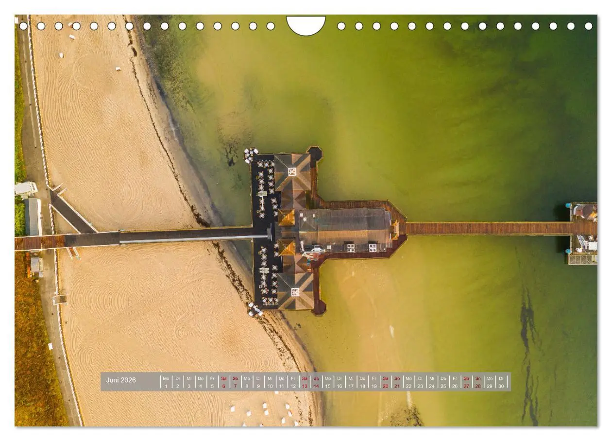 Bild: 9783457541845 | Die Ostsee von oben, Mecklenburg-Vorpommern (Wandkalender 2026 DIN...