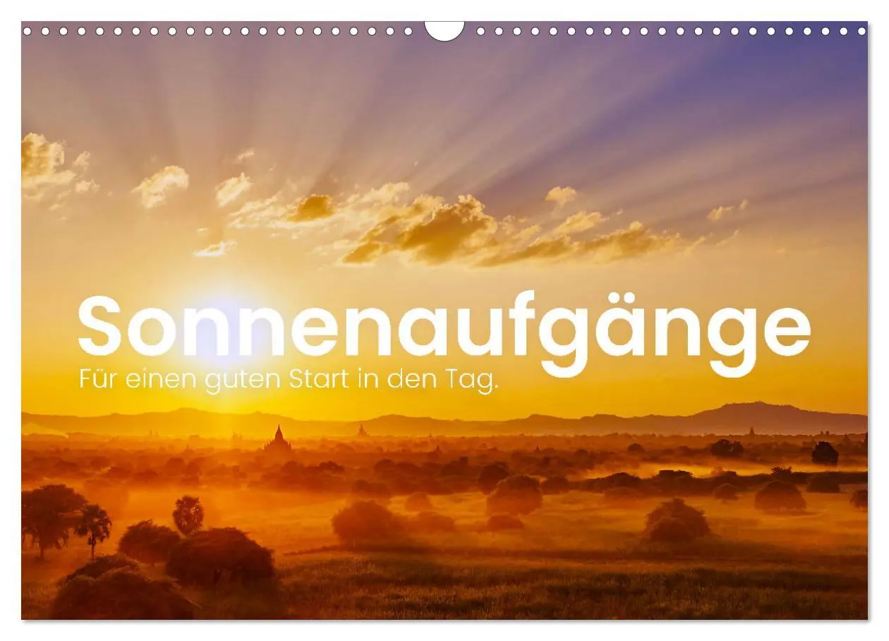 Cover: 9783457611845 | Sonnenaufgänge - Für einen guten Start in den Tag. (Wandkalender...