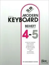 Cover: 9783868491845 | Modern Keyboard Beiheft 4-5 | Beiheft 4-5 zur Schule | Günter Loy