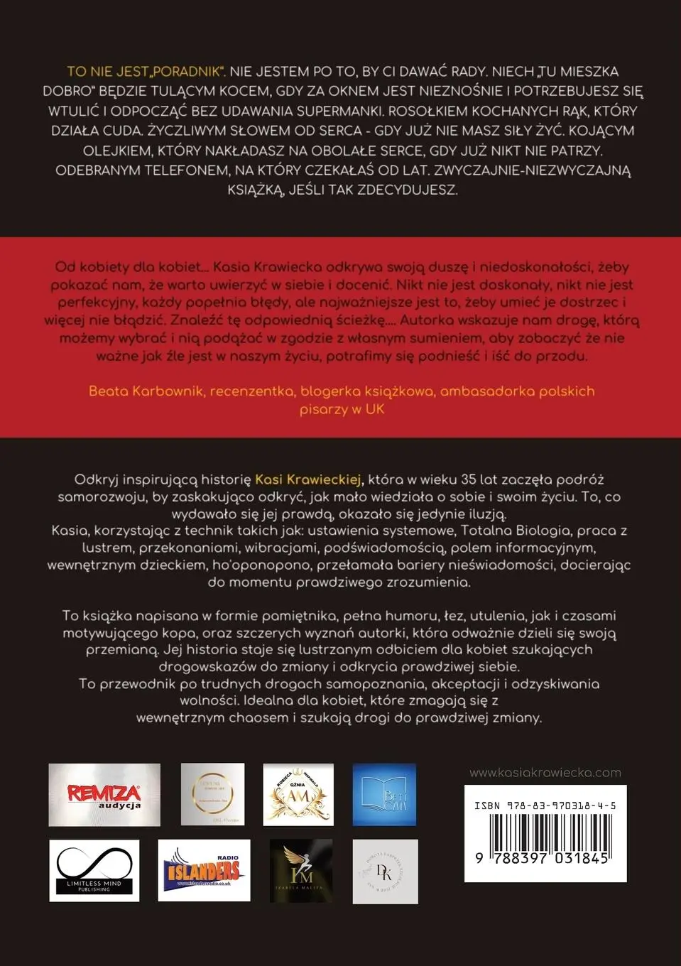 Rückseite: 9788397031845 | Tu mieszka dobro | Kasia Krawiecka (u. a.) | Taschenbuch | Polnisch