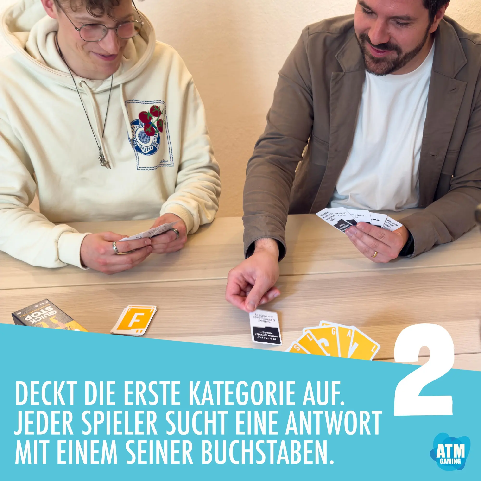 Bild: 3770011991945 | Quickstop | Das Buchstaben-Duell - Sommer-Edition | Wannebroucq | 2025