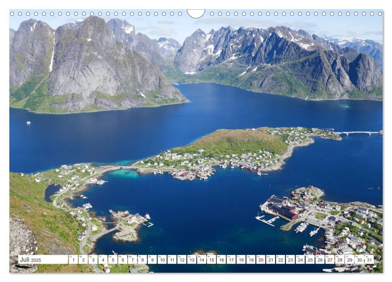 Bild: 9783457151945 | Norwegen - Unterwegs auf den Lofoten (Wandkalender 2025 DIN A3...
