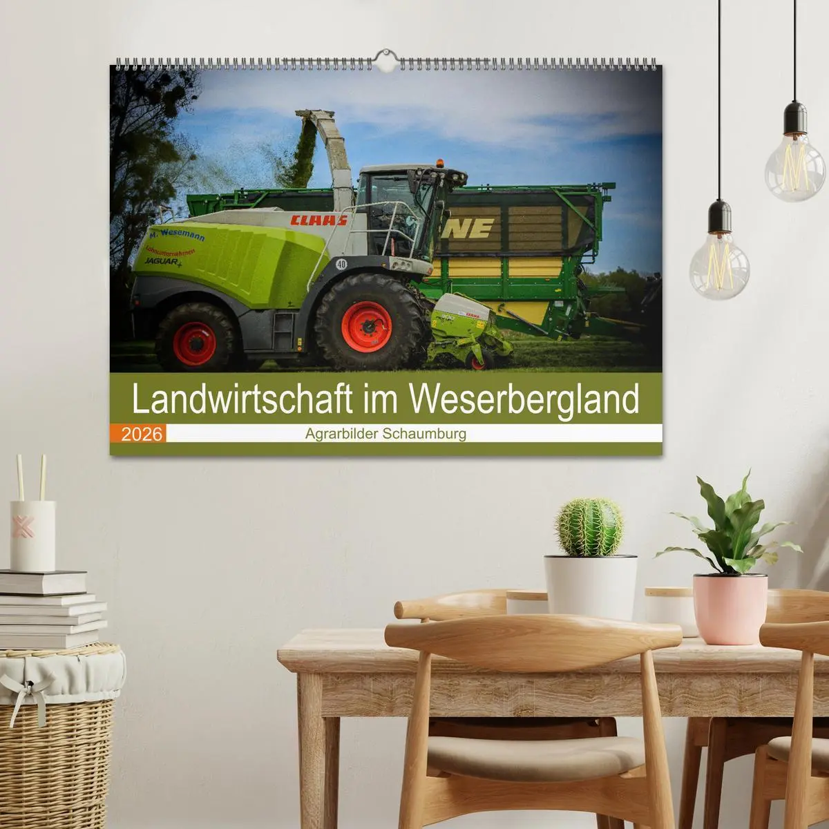 Bild: 9783457601945 | Landwirtschaft im Weserbergland (Wandkalender 2026 DIN A2 quer),...