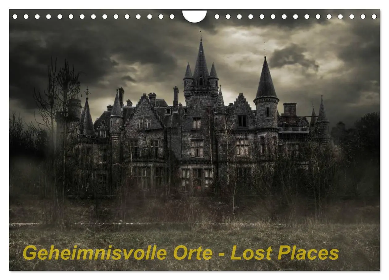 Cover: 9783516171945 | Geheimnisvolle Orte - Lost Places (Wandkalender 2026 DIN A4 quer),...