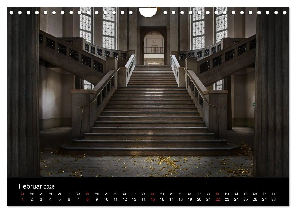 Bild: 9783516171945 | Geheimnisvolle Orte - Lost Places (Wandkalender 2026 DIN A4 quer),...