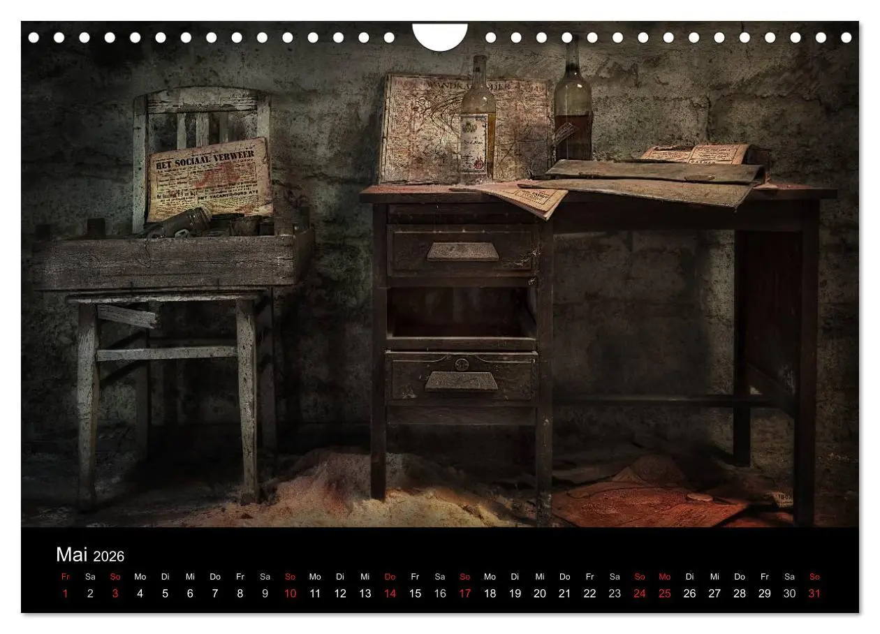 Bild: 9783516171945 | Geheimnisvolle Orte - Lost Places (Wandkalender 2026 DIN A4 quer),...