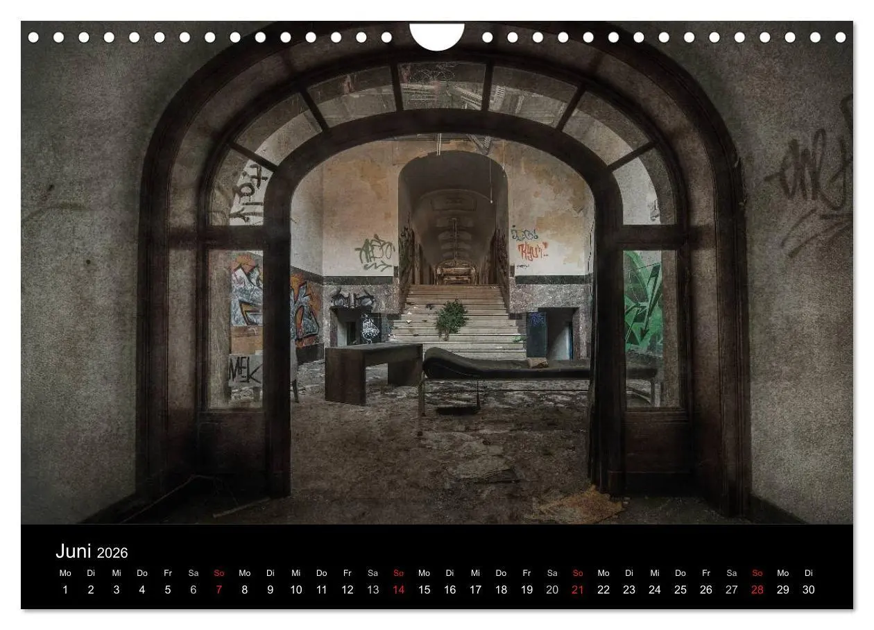 Bild: 9783516171945 | Geheimnisvolle Orte - Lost Places (Wandkalender 2026 DIN A4 quer),...