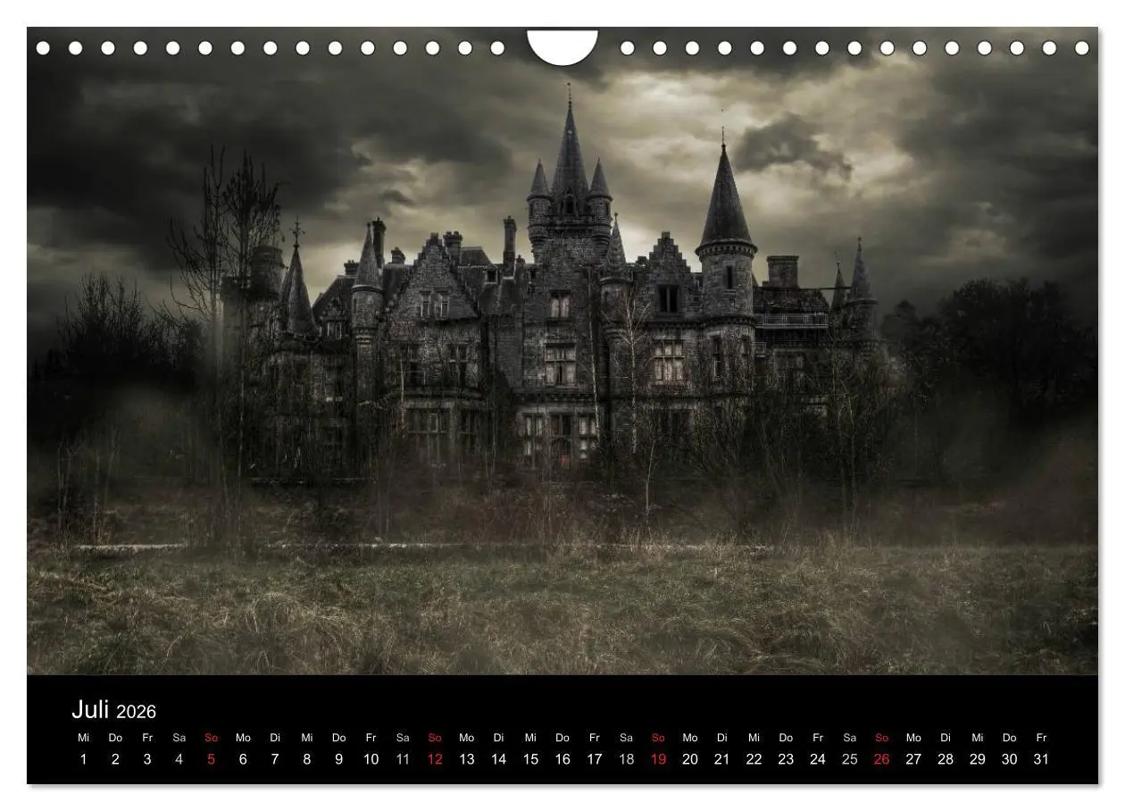 Bild: 9783516171945 | Geheimnisvolle Orte - Lost Places (Wandkalender 2026 DIN A4 quer),...