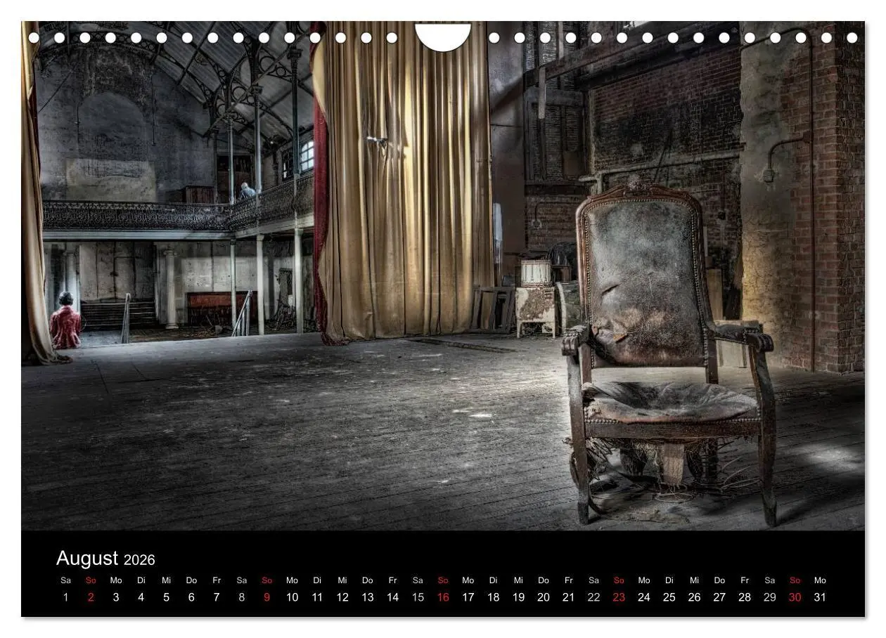 Bild: 9783516171945 | Geheimnisvolle Orte - Lost Places (Wandkalender 2026 DIN A4 quer),...