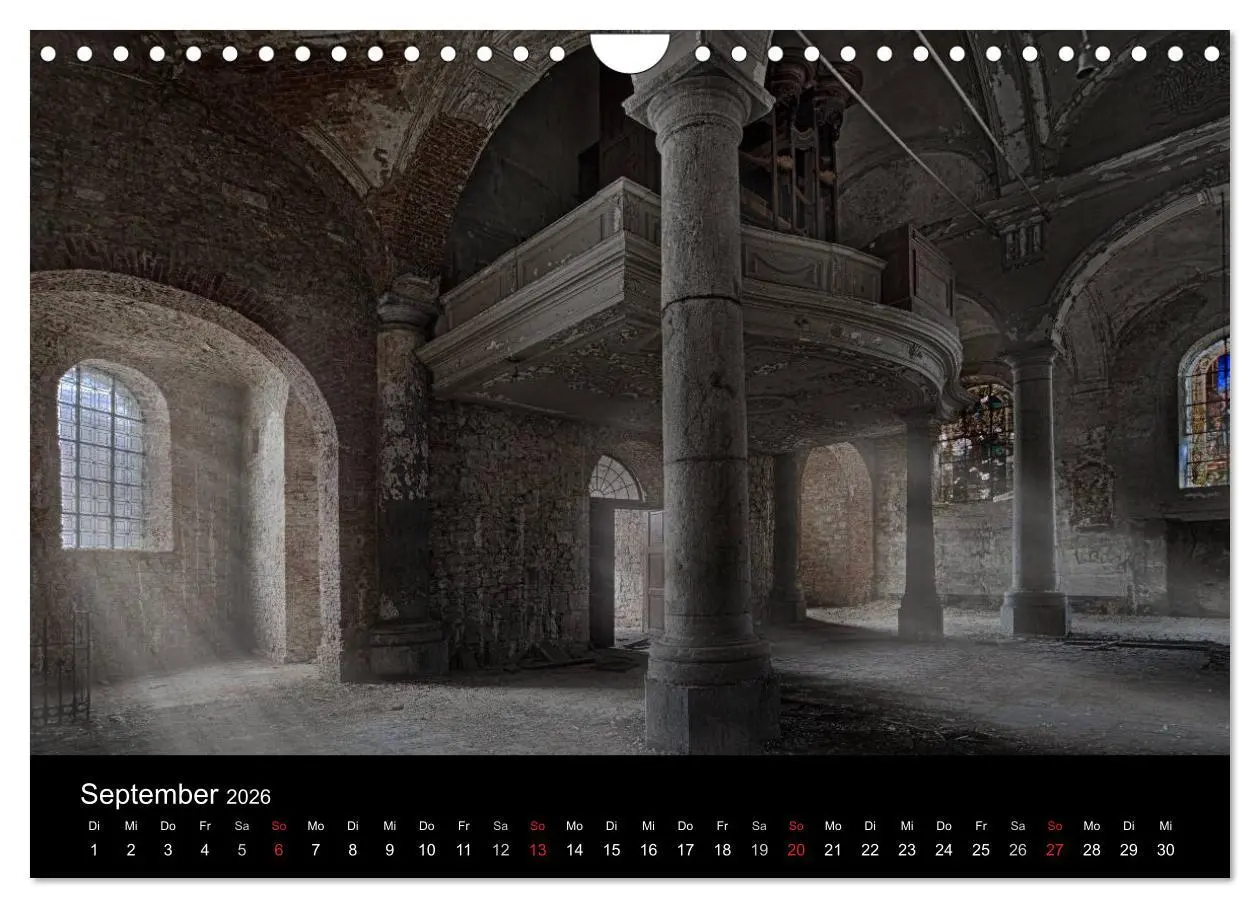 Bild: 9783516171945 | Geheimnisvolle Orte - Lost Places (Wandkalender 2026 DIN A4 quer),...