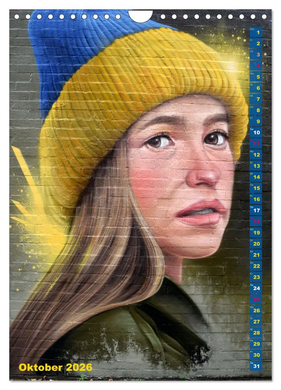Bild: 9783516241945 | London - Hotspot der Street Art (Wandkalender 2026 DIN A4 hoch),...