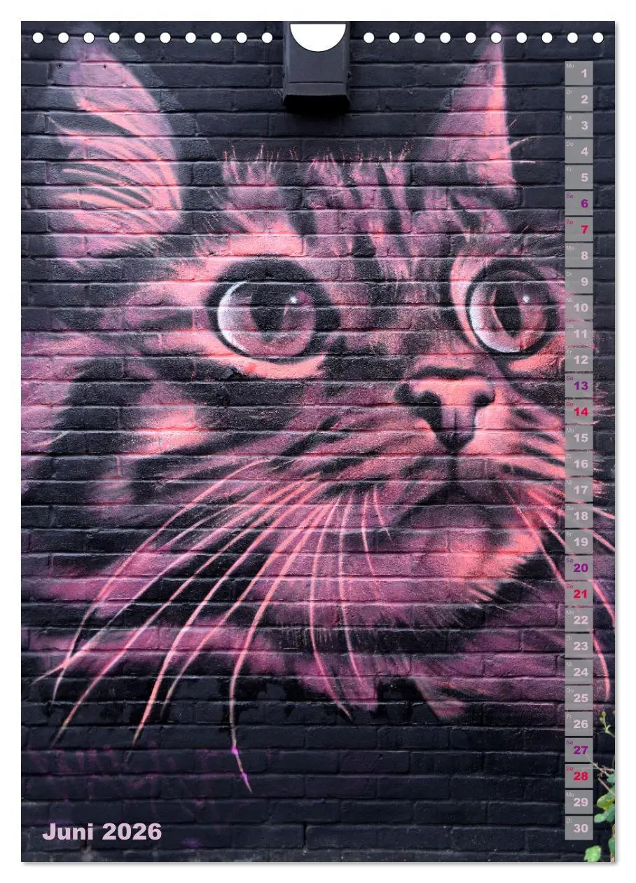 Bild: 9783516241945 | London - Hotspot der Street Art (Wandkalender 2026 DIN A4 hoch),...