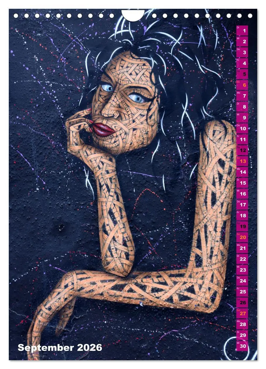 Bild: 9783516241945 | London - Hotspot der Street Art (Wandkalender 2026 DIN A4 hoch),...