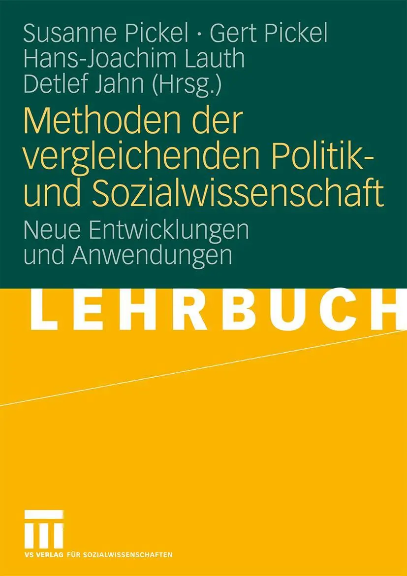 Cover: 9783531161945 | Methoden der vergleichenden Politik- und Sozialwissenschaft | Buch