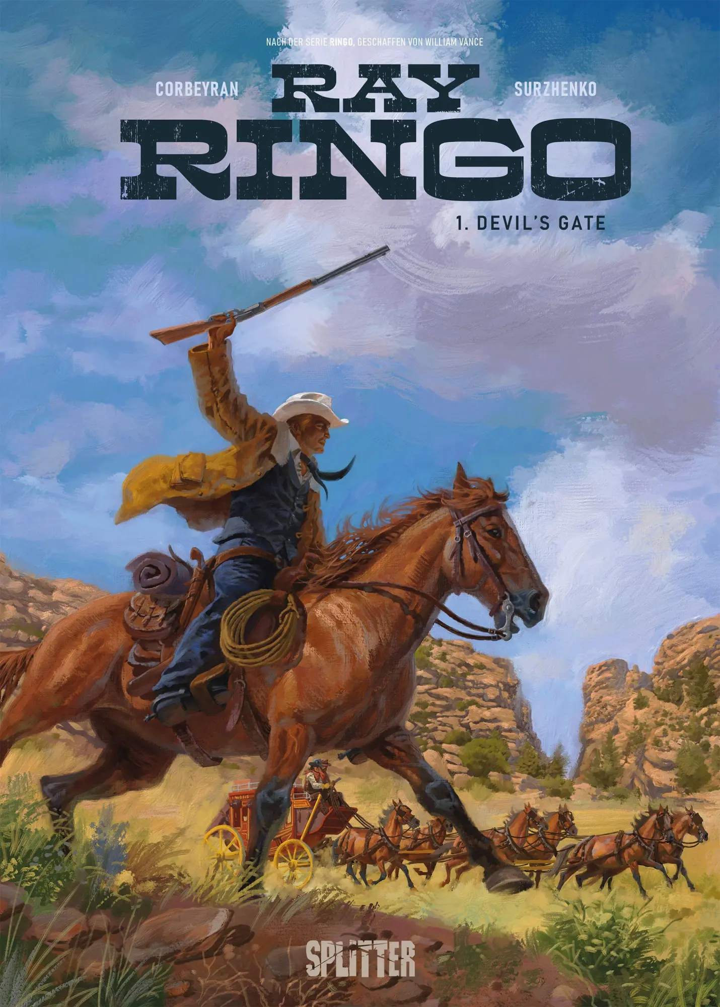 Cover: 9783689501945 | Ray Ringo. Band 1 | Devil's Gate | Éric Corbeyran | Buch | Ray Ringo