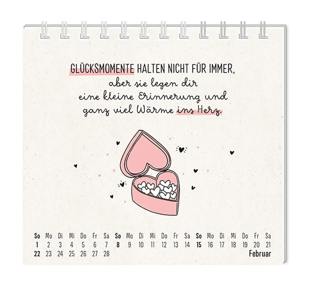 Bild: 9783986361945 | Mini-Kalender 2026 Man muss mit allem rechnen | Mini-Kalender | 12 S.