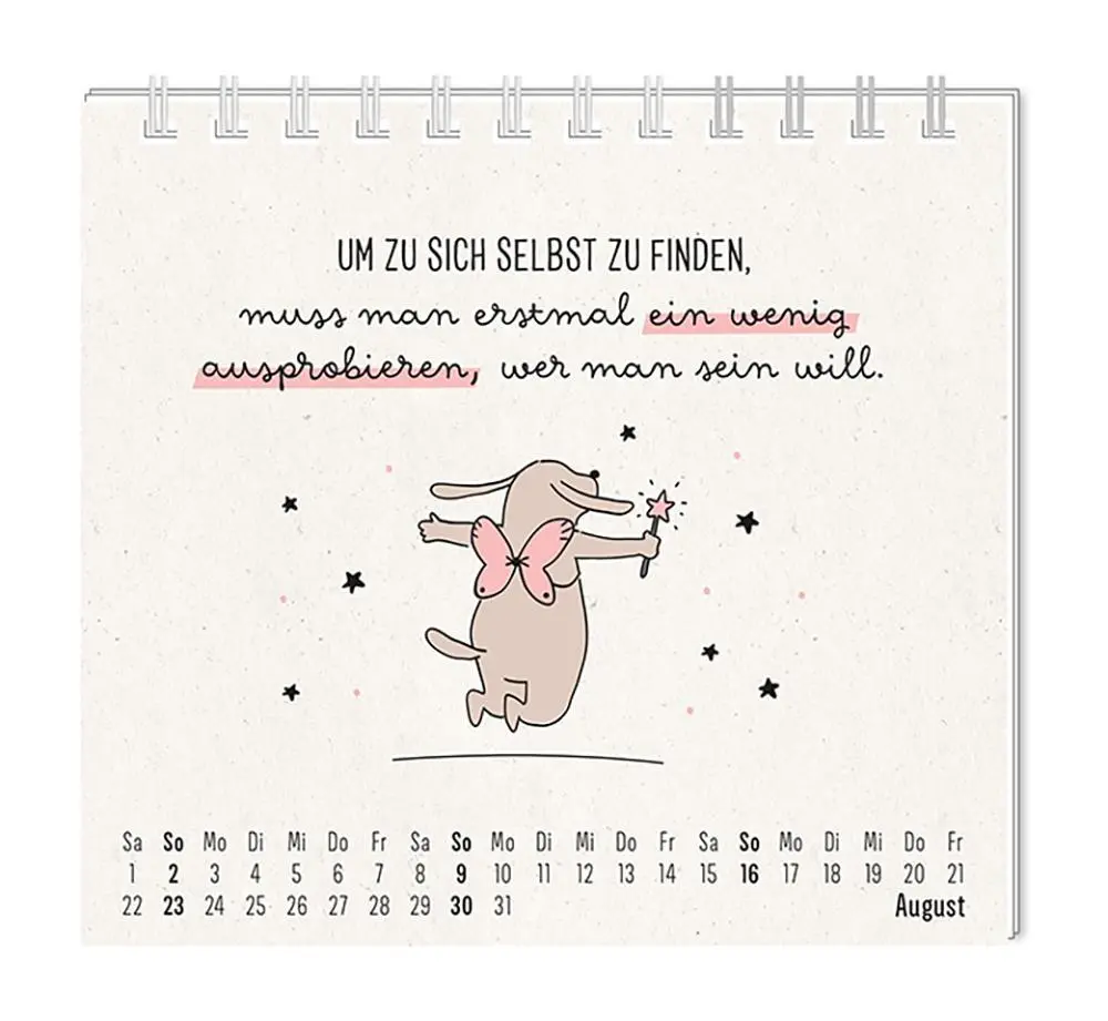 Bild: 9783986361945 | Mini-Kalender 2026 Man muss mit allem rechnen | Mini-Kalender | 12 S.