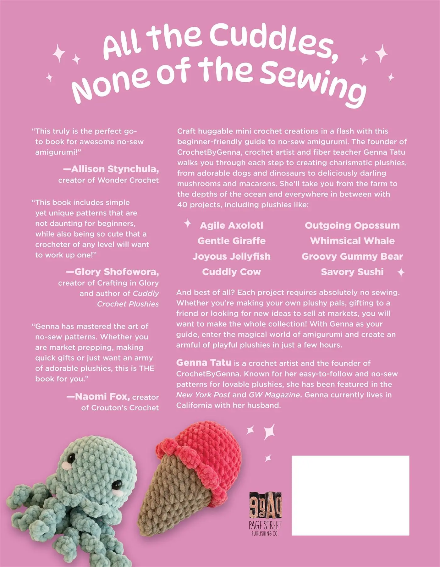 Rückseite: 9798890031945 | No-Sew Mini Amigurumi | Genna Tatu | Taschenbuch | Englisch | 2025