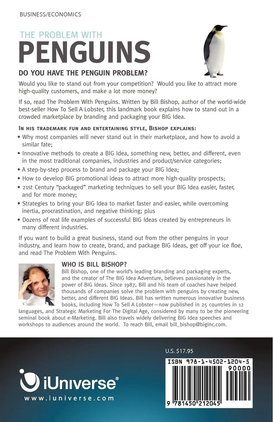 Rückseite: 9781450212045 | The Problem with Penguins | Bill Bishop | Taschenbuch | Englisch