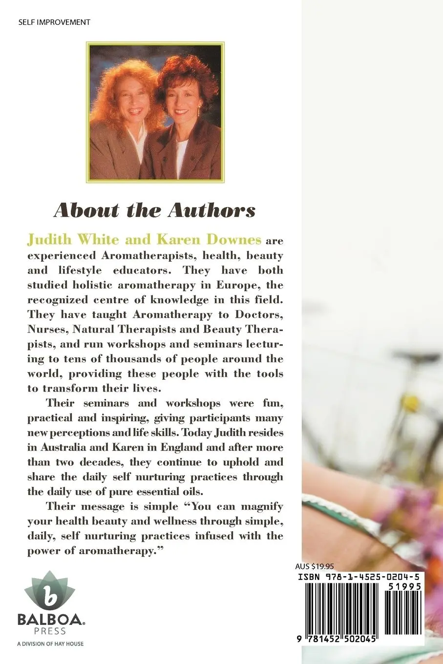Rückseite: 9781452502045 | Aromatherapy for Scentual Awareness | Judith White (u. a.) | Buch