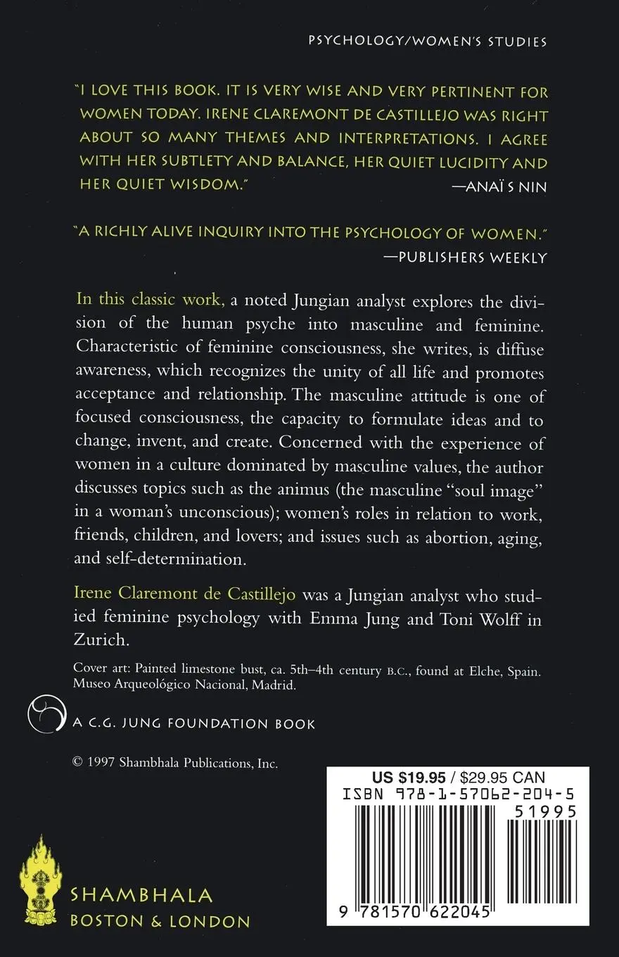Rückseite: 9781570622045 | Knowing Woman | A Feminine Psychology | Irene Claremont de Castillejo