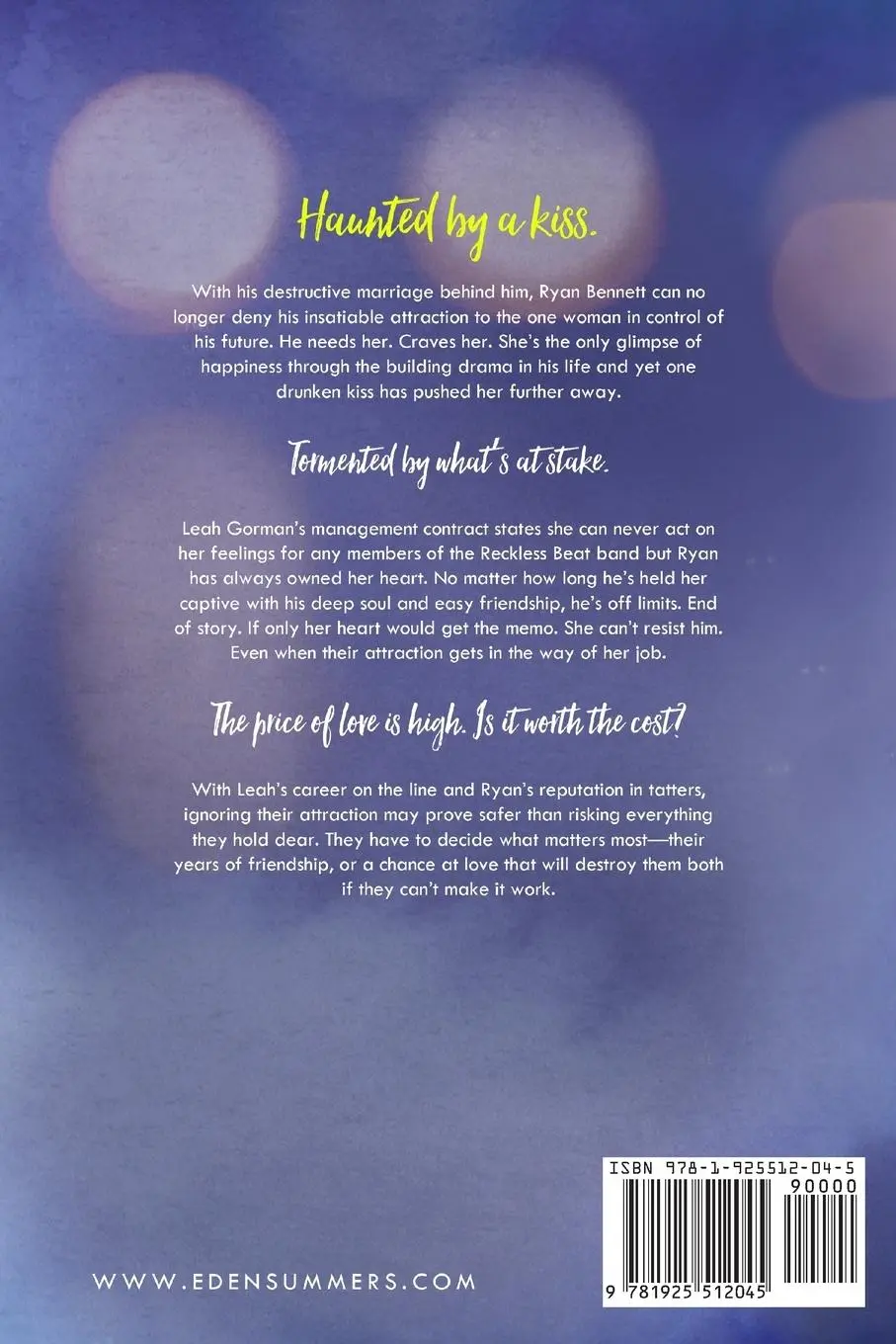 Rückseite: 9781925512045 | Undeniable Temptation | Eden Summers | Taschenbuch | Englisch | 2017