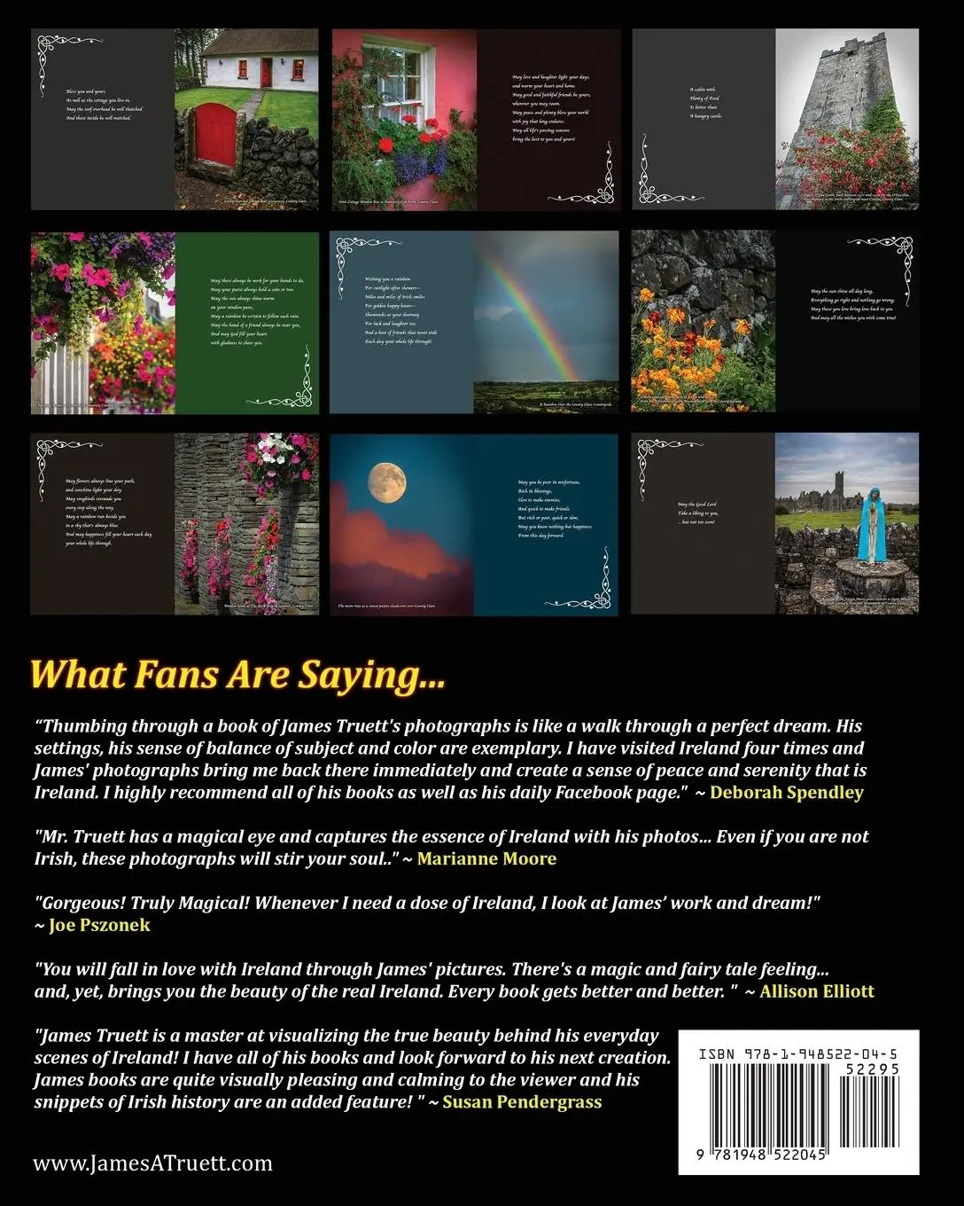 Rückseite: 9781948522045 | Book of Irish Blessings &amp; Proverbs | Mystical Moods of Ireland, Vol. V