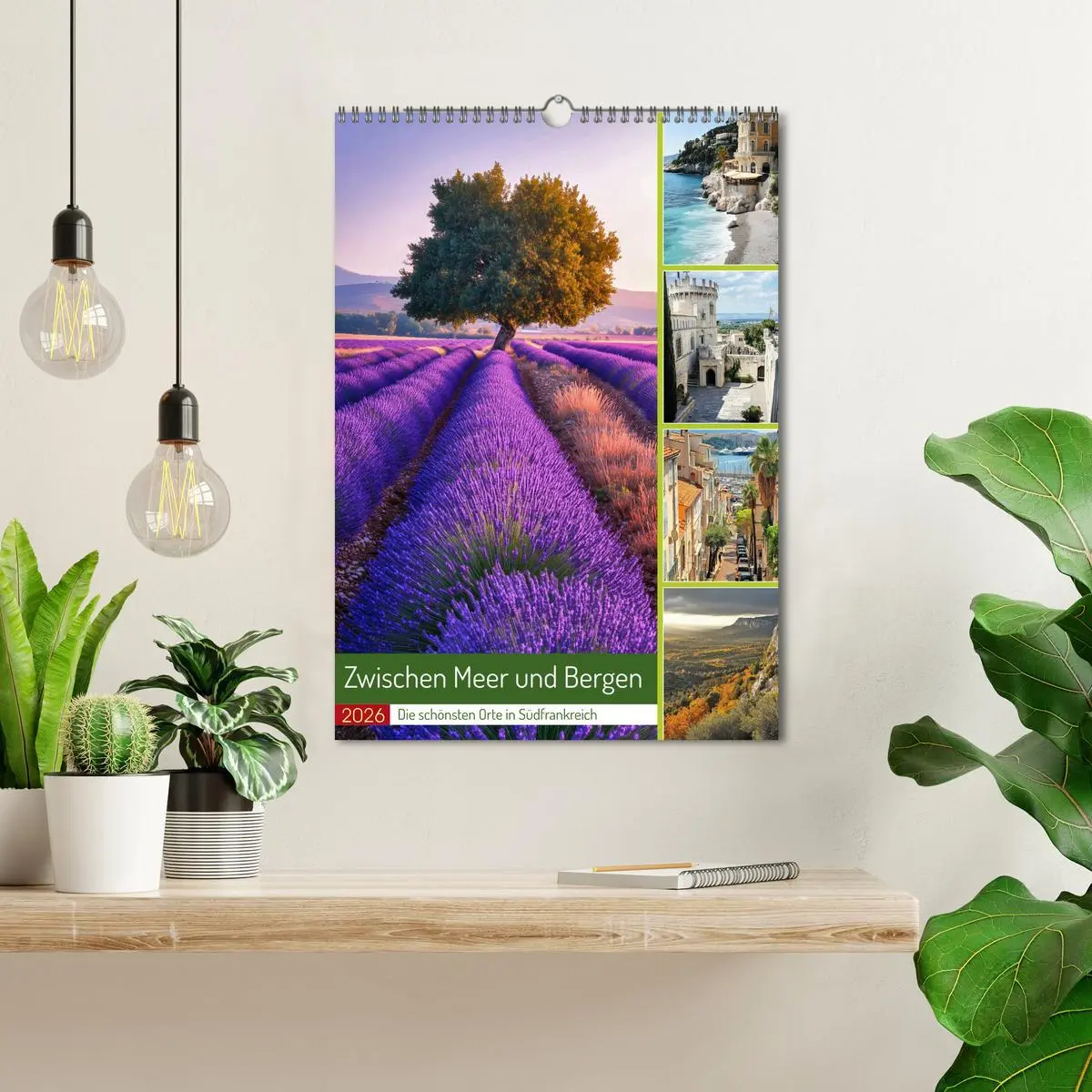 Bild: 9783457282045 | Zwischen Meer und Bergen (Wandkalender 2026 DIN A3 hoch), CALVENDO...