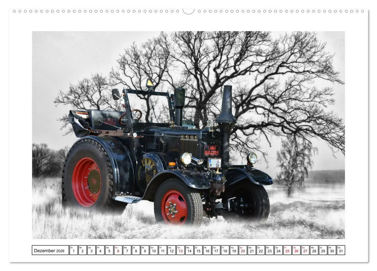 Bild: 9783457422045 | HANOMAG und LANZ Oldtimer Modelle (hochwertiger Premium...