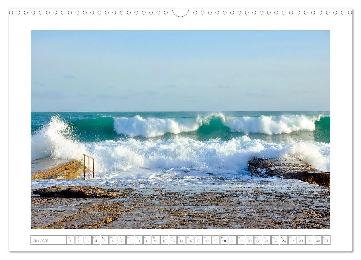 Bild: 9783457592045 | SALENTO das Meer - il Mare neu (Wandkalender 2026 DIN A3 quer),...