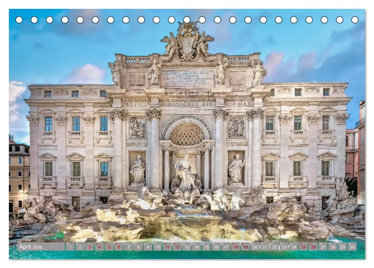 Bild: 9783457662045 | Rom - Ewige Stadt am Tiber (Tischkalender 2026 DIN A5 quer),...