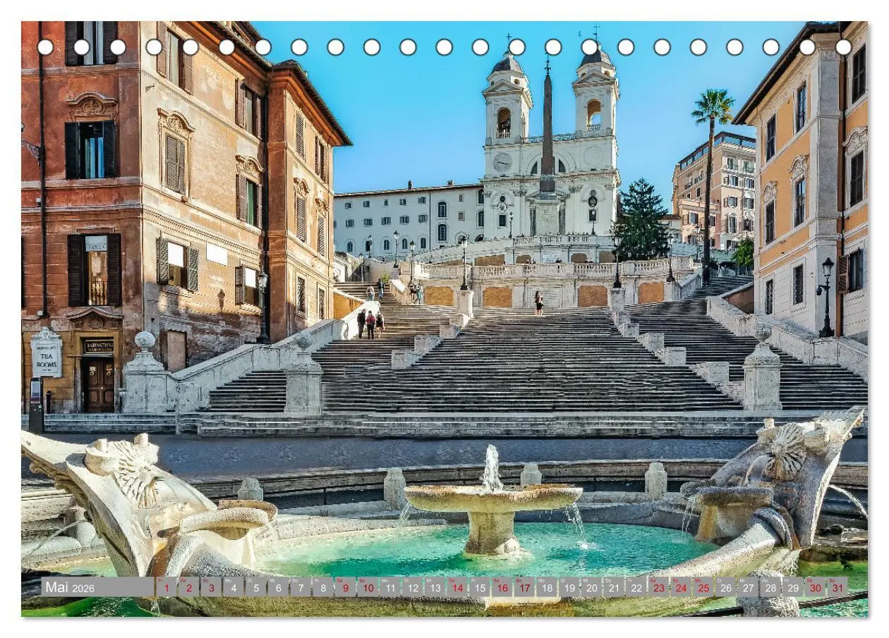 Bild: 9783457662045 | Rom - Ewige Stadt am Tiber (Tischkalender 2026 DIN A5 quer),...