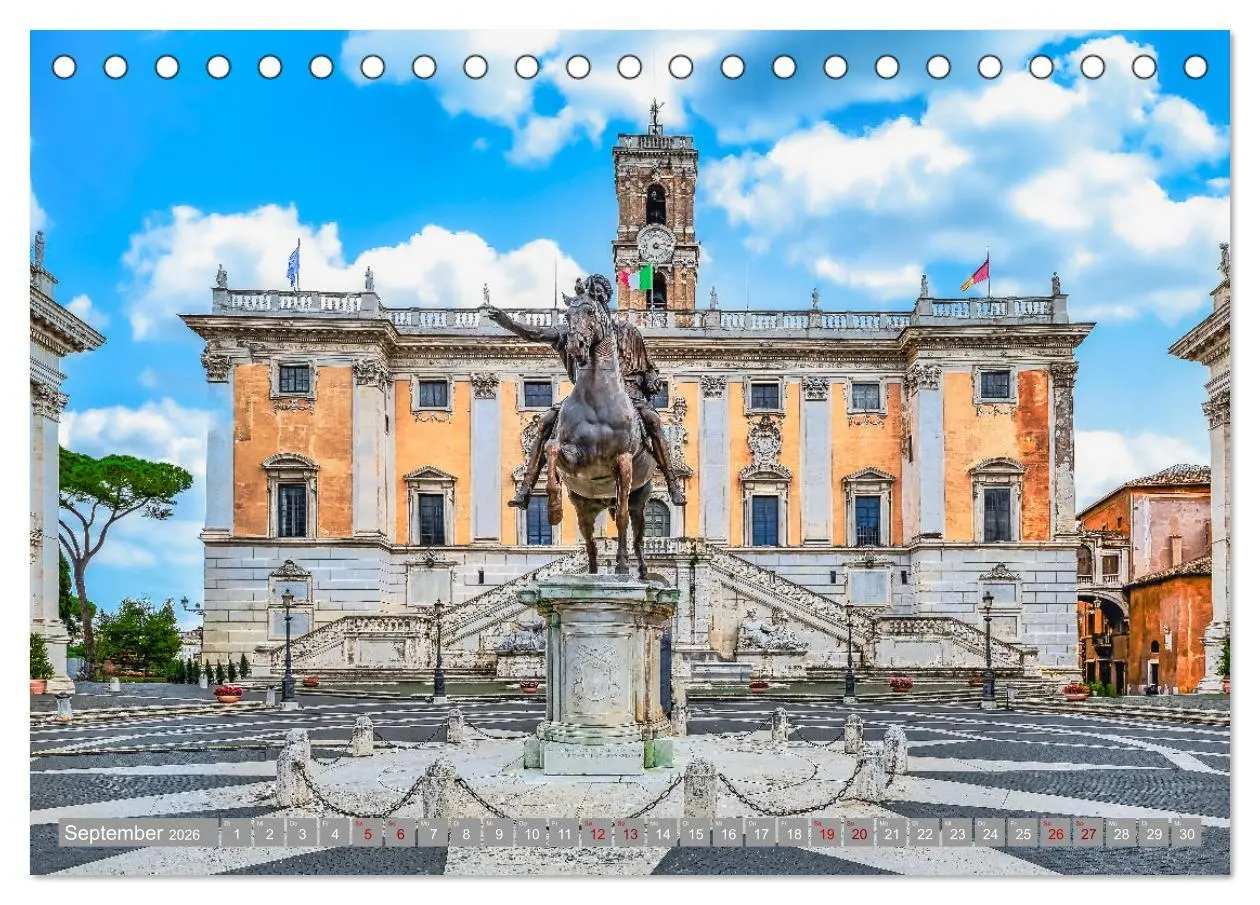 Bild: 9783457662045 | Rom - Ewige Stadt am Tiber (Tischkalender 2026 DIN A5 quer),...
