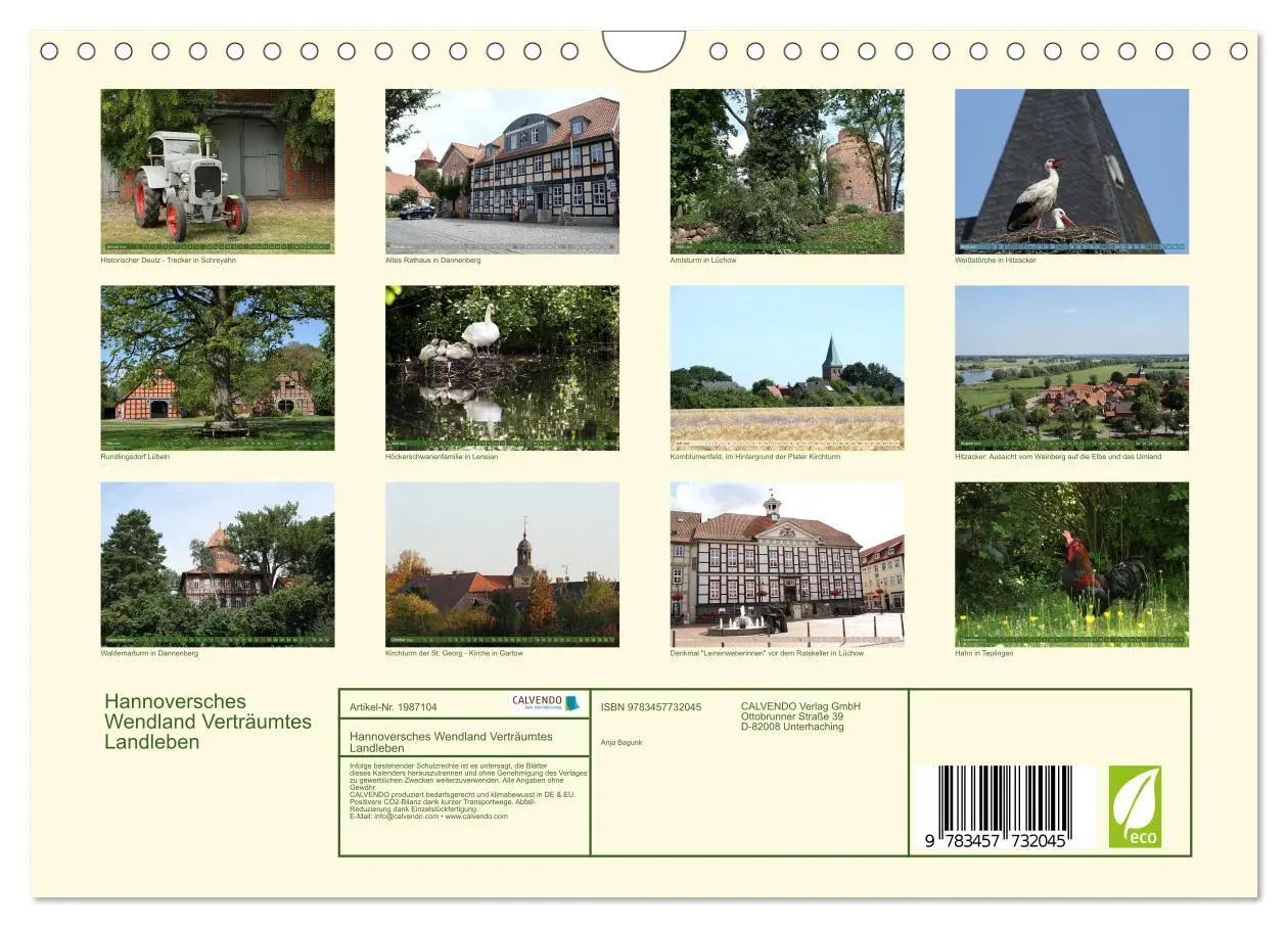 Bild: 9783457732045 | Hannoversches Wendland Verträumtes Landleben (Wandkalender 2026 DIN...