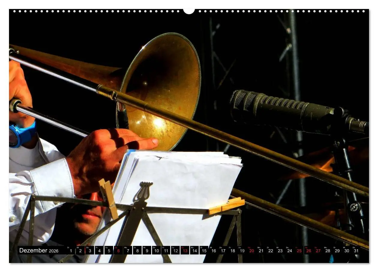 Bild: 9783457972045 | Klangbilder des Jazz (hochwertiger Premium Wandkalender 2026 DIN A2...
