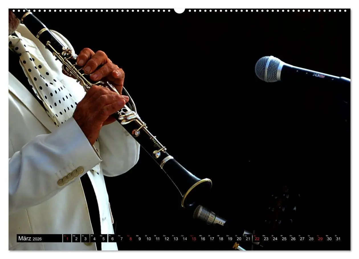 Bild: 9783457972045 | Klangbilder des Jazz (hochwertiger Premium Wandkalender 2026 DIN A2...